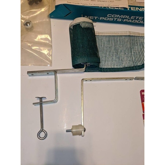 Vintage Sportcraft 4 Player Table Tennis Set The Professional Line Model 19073 - Picture 3 of 12